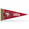 Rico Industries Nfl San Francisco 49Ers 8-Piece 4-Inch By 9-Inch Classic Mini Pennant D  Cor Set