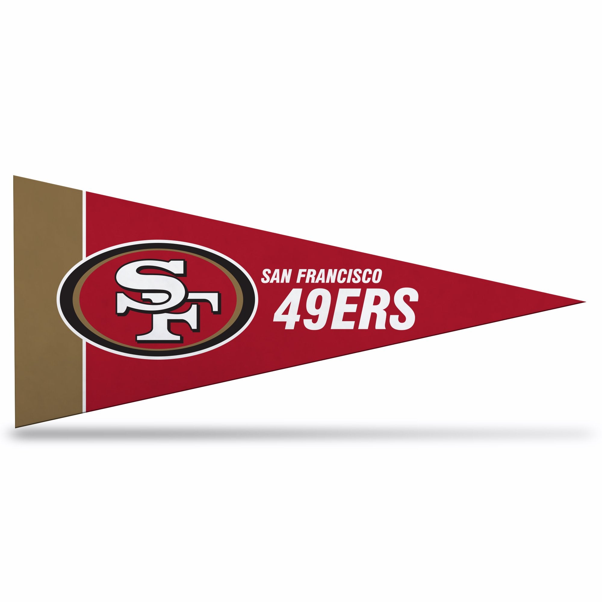 Rico Industries Nfl San Francisco 49Ers 8-Piece 4-Inch By 9-Inch Classic Mini Pennant D  Cor Set
