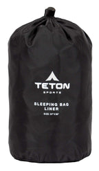 Teton Sports Xl Cotton Sleeping Bag Liner; A Clean Sheet Set Anywhere You Go; Perfect For Travel, Camping, And Anytime Youre Awa