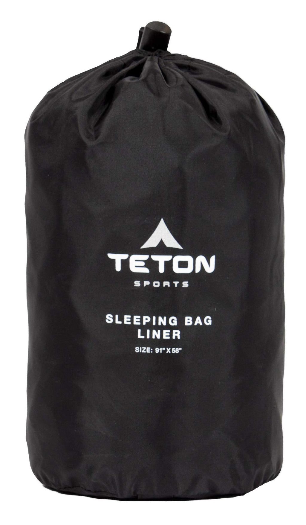 Teton Sports Mammoth Sleeping Bag Liner; A Clean Sheet Set Anywhere You Go; Perfect For Travel, Camping, And Anytime Youre Away