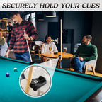 Naissgo Cue Rest Cue Stick Holder Pool Cue Holder (2 Holes)