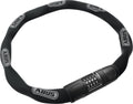 ABUS Chain Lock 8808C, Sturdy Combination Lock, Made of Specially Hardened Steel, Easy-to-Read Numbers with Cover, ABUS Security