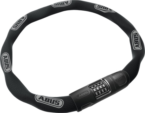 ABUS Chain Lock 8808C, Sturdy Combination Lock, Made of Specially Hardened Steel, Easy-to-Read Numbers with Cover, ABUS Security