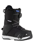Burton Kids' Smalls Step On Snowboard Boots, Black, 7K