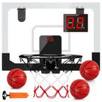Over The Door Basketball Hoop With Electronic Scoreboard Indoor Basketball Hoop For Kids And Adults Bedroom Basketball Hoop Offi