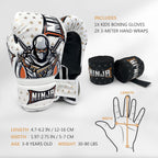 Ragecamel Kids Boxing Gloves For 3-8 Years With Handwraps - Boost Confidence And Interest In Boxing, Ideal Gift For Birthdays An