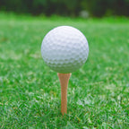 Myartte Wooden Golf Tees 3-1/4 Inch 3.25 Inches Natural Wood Golf Tees In Bulk For Men Women Golfer Reduce Side Spin And Frictio