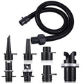 Therwen 8 Pcs Air Hose Kit Includes Air Pump Hose 7 Nozzles Adaptor Stand up Paddleboard Accessories Paddle Board Replacement Pa