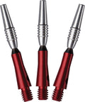 Viper Spinster Aluminum Dart Shaft: Short (SH), Red, 3 Pack