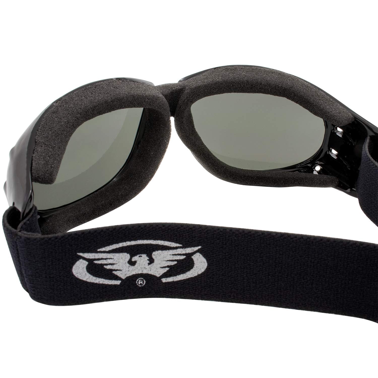 Global Vision Eliminator Padded Motorcycle Dirt Bike Riding Goggles Bundle For Day & Night (Clear-Smoke-Yellow)