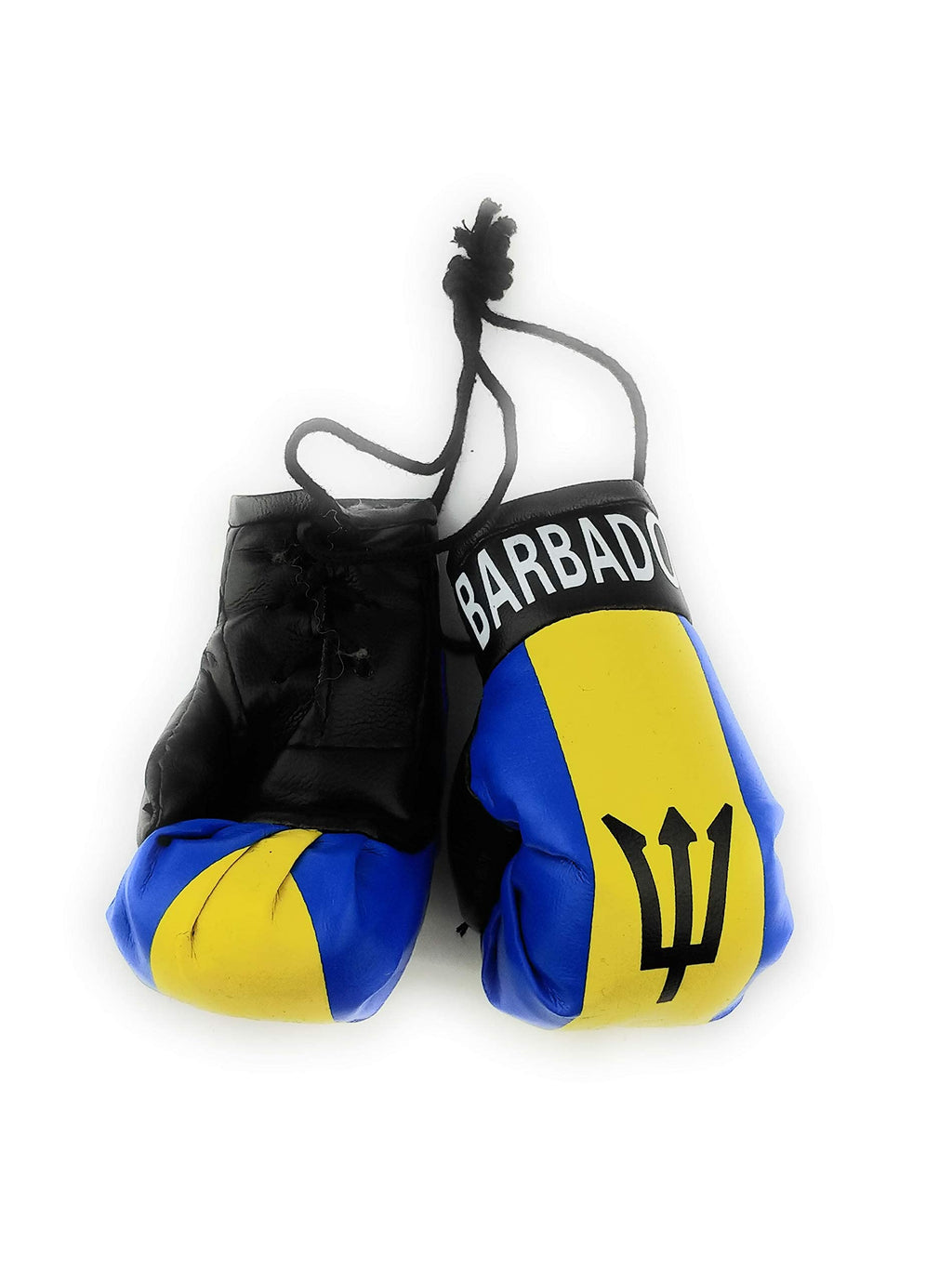 Red Hat Ent Hanging Car Mirror Mini Boxing Gloves (Barbados)