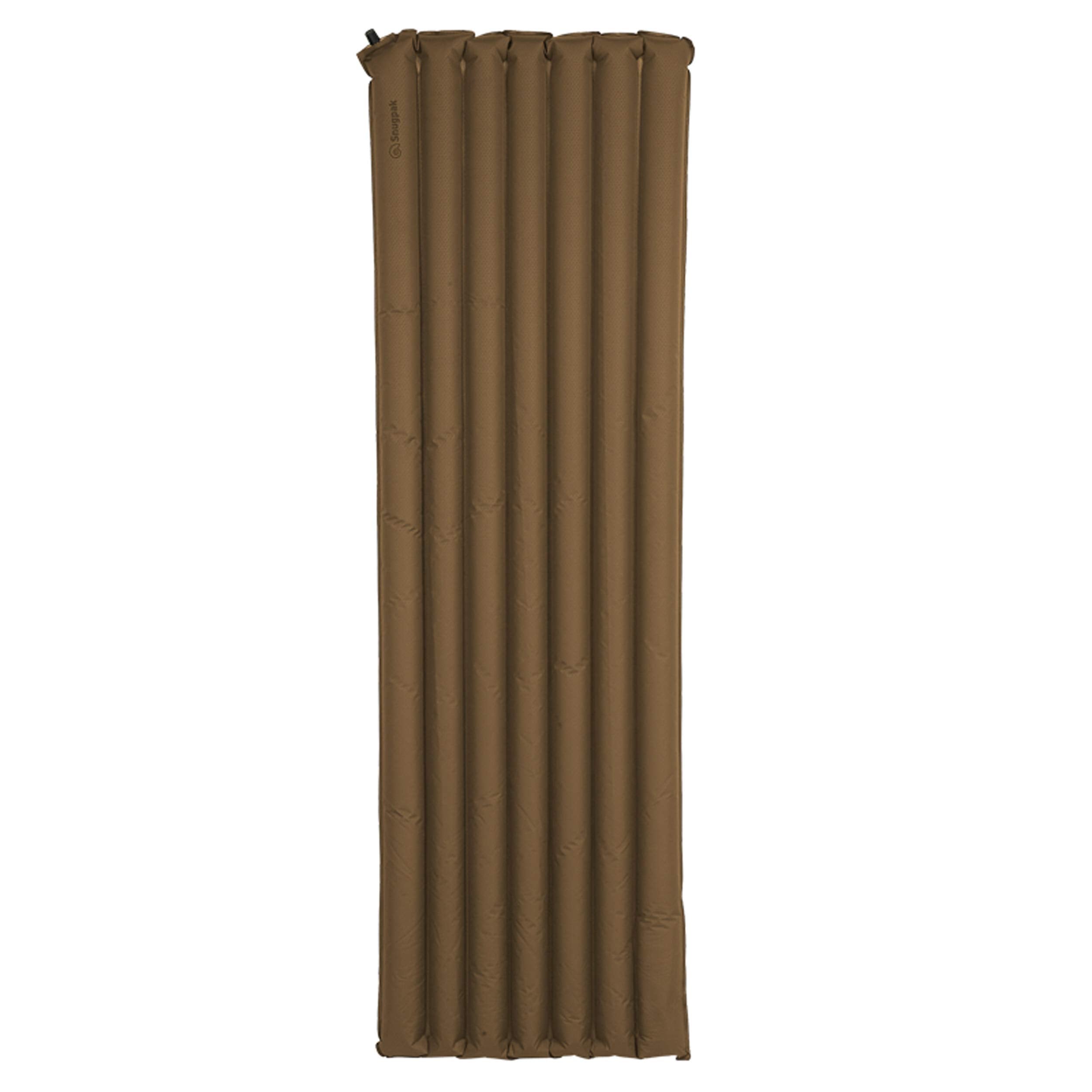 Snugpak Basecamp Ops Air Mat With Built In Foot Pump And Non-Slip Bottom, Coyote