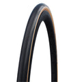 Schwalbe One Tire - 700 x 25, Clincher, Folding, Black/Tan, Performance Line, Addix
