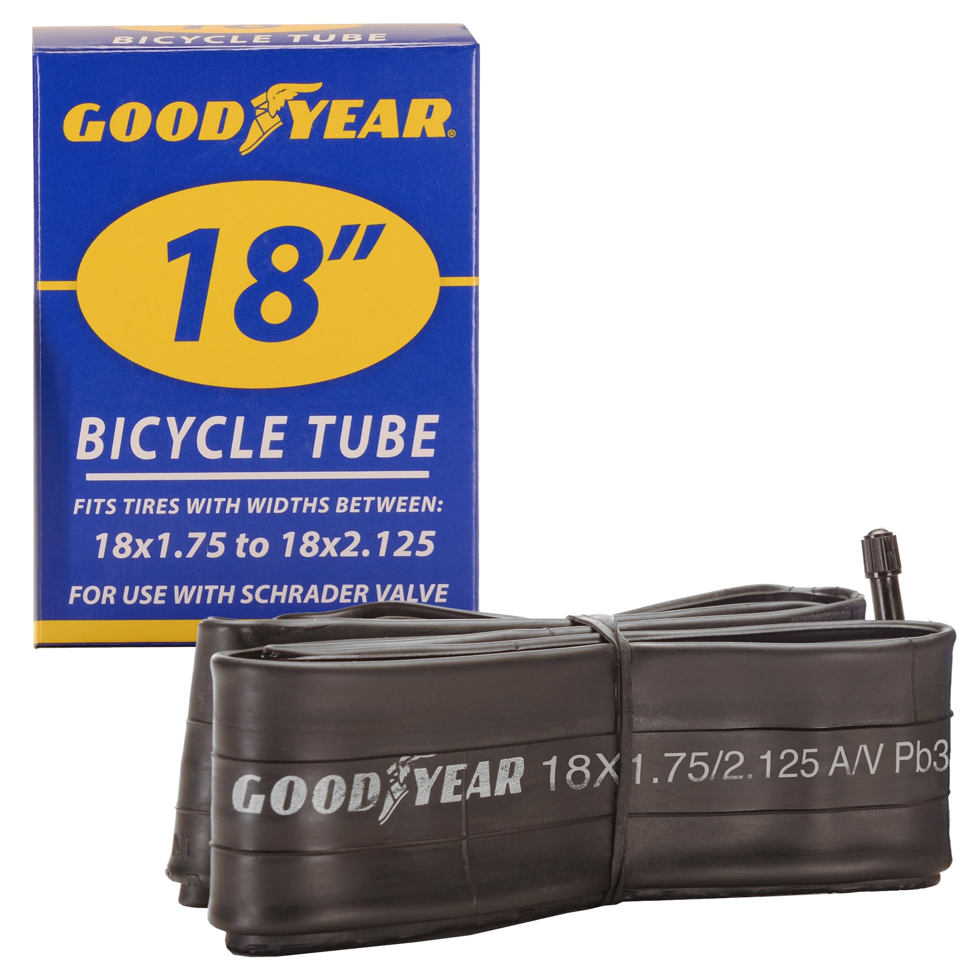 Goodyear Bicycle Tube, 18 X 1.75/2.125