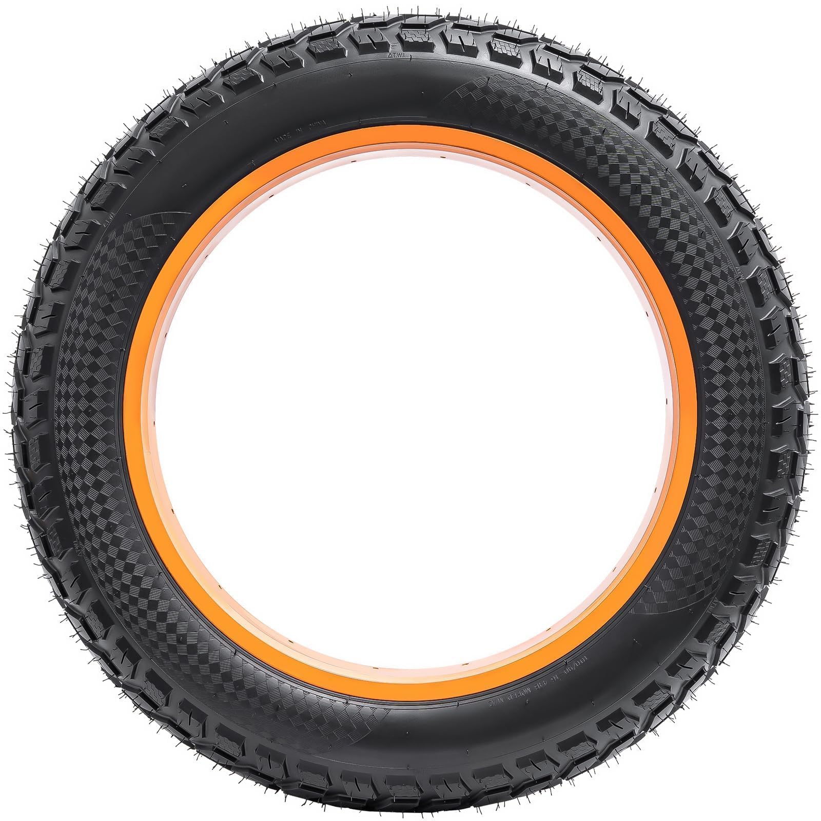 2 Pack 20'' E-Bike Fat Tires Heavy Duty 20 X 4.0 (102-406) Plus 20'' Bike Tubes 20 X 3.5/4.0 Av32Mm And 2 Nylon Rim Strips Compa