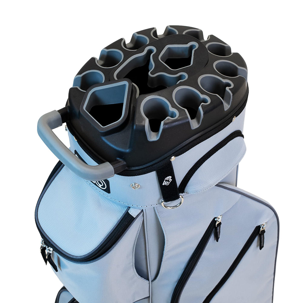 Izzo Golf Vault Golf Cart Bag - Grey