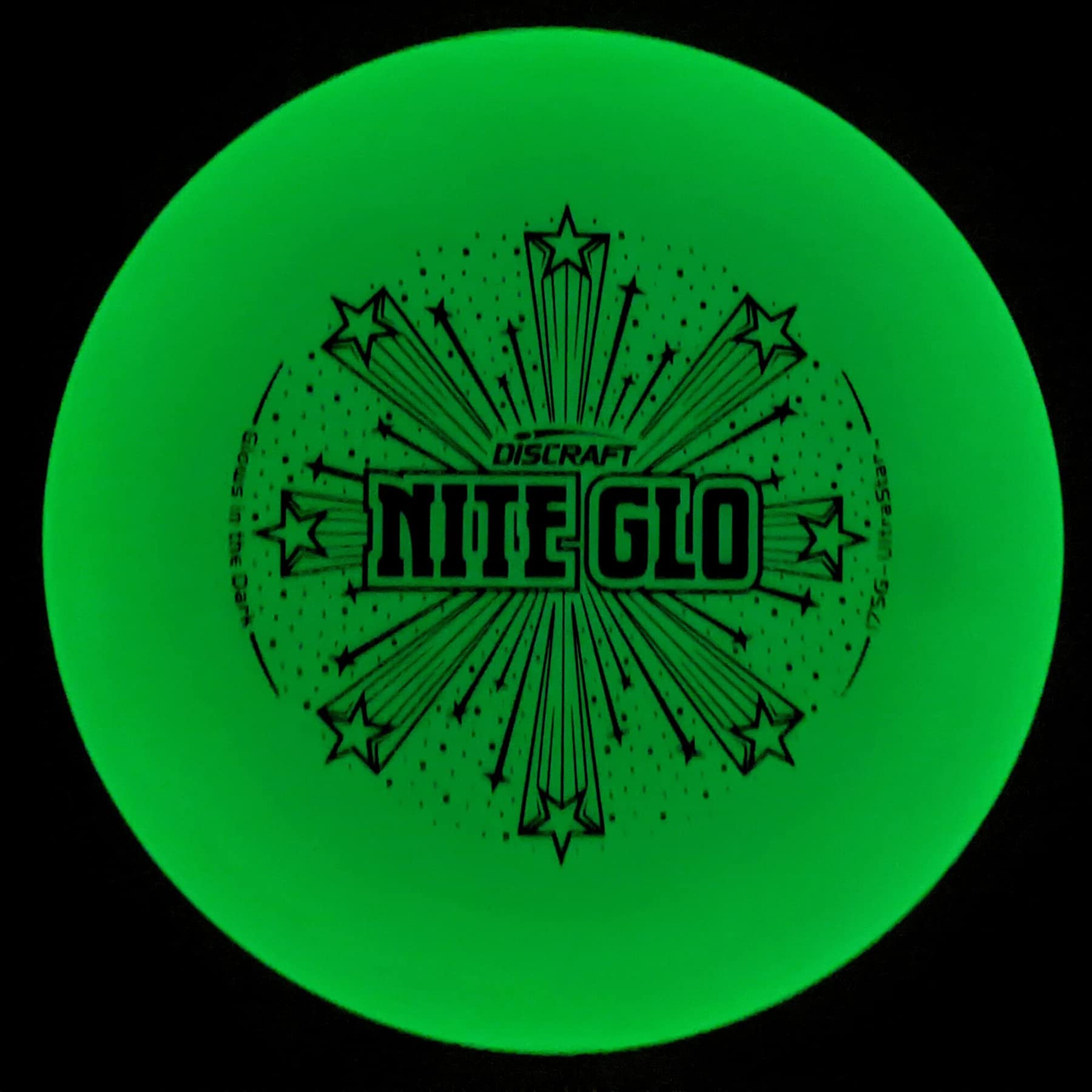 Discraft 175 Gram Ultra Star Sport Disc - 2 Pack (Glow & Glow)