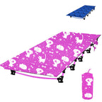 Kids Camping Cot And Toddler Travel Bed | Lightweight And Compact Cots For Sleeping | Portable Folding Cot For Toddler, Kids, Yo