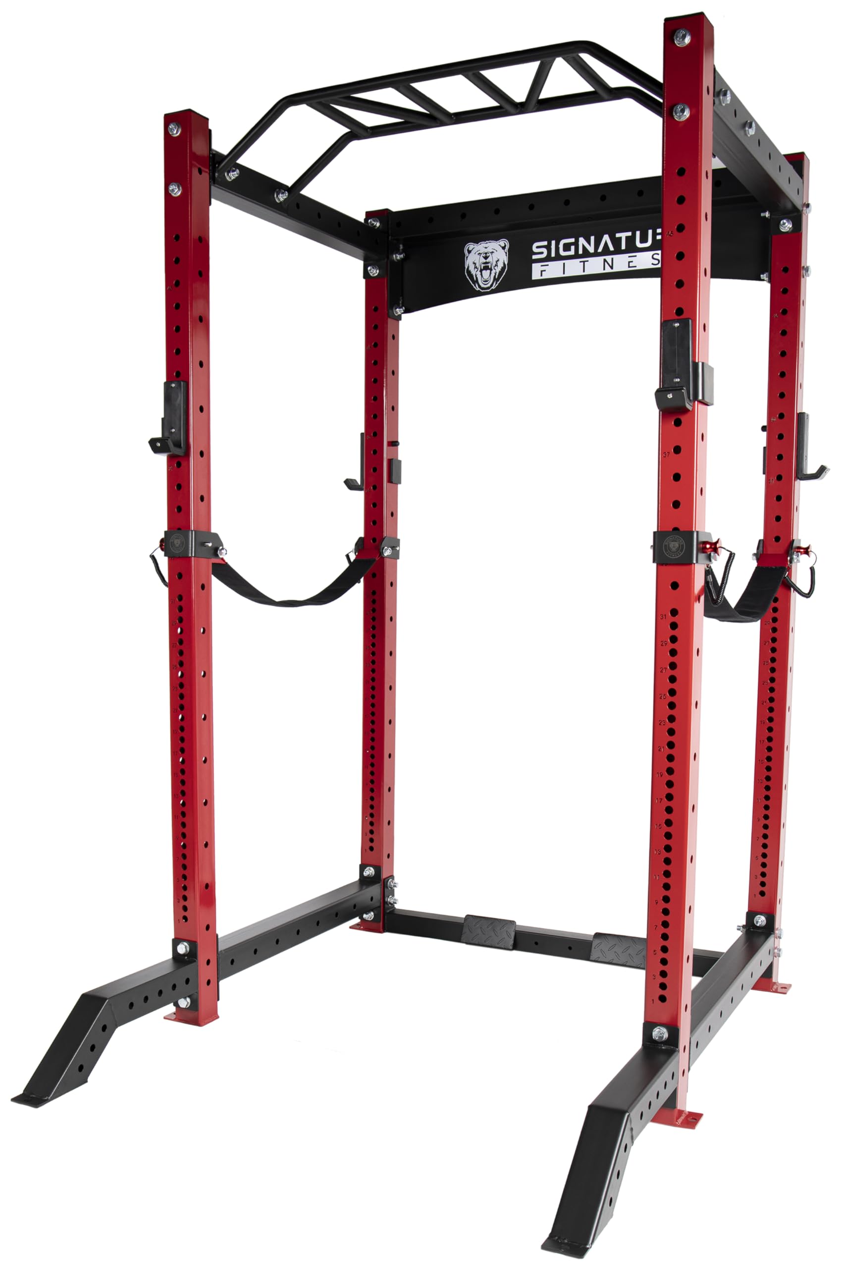 Fitvids 3    X 3    Power Cage Squat Rack Accessories, Stablizer, Black