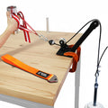 Arm Wrestling Training Kit with Dual Pulley System, 3 Handle & Adjustable Supination Strap, 1.5m Steel Cable, Loading Pin, 2 Sta