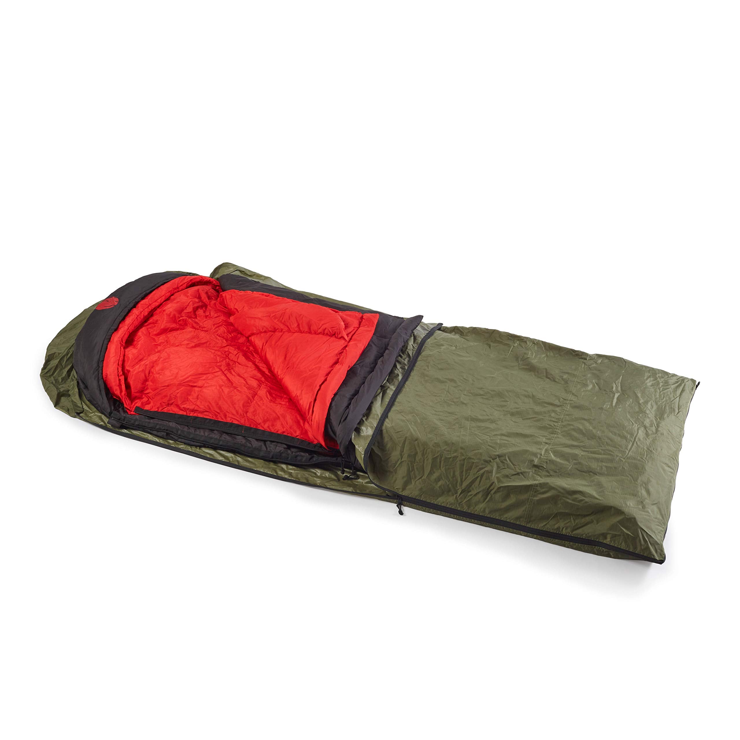 Omnicore Designs Mil-Spec 6-Pc. Hooded Rectangular Modular Sleeping Bag System 30F To -30F
