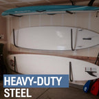 Storeyourboard Sup And Surfboard Ceiling And Wall Storage Rack, Overhead Mount For Garage And Home