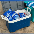 Below Zero Prefilled Reusable Ice Packs For Coolers | Long Lasting Freezer Ice Blocks For Camping, Lunch Bags & More | 48 Hour C