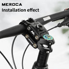 Meroca Suspension Stem For Bikes, Shock-Absorbing Bicycle Handlebar Stem, Bike Stem Mountain Bike Stem Short Handlebar Stem For