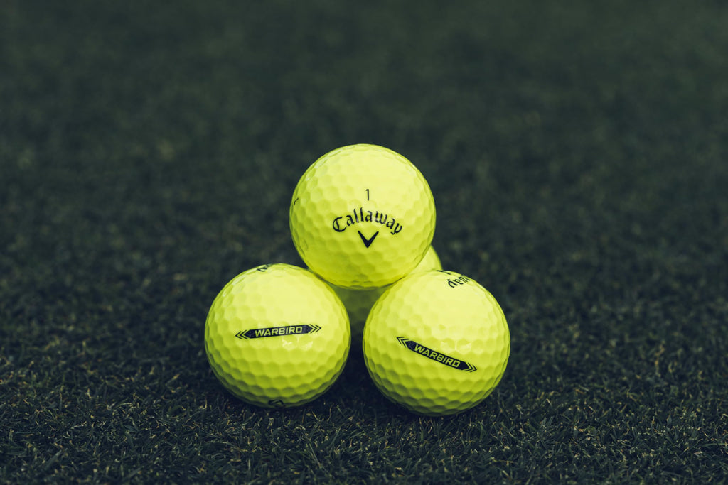Callaway Warbird Golf Balls (2023 Version, Yellow)
