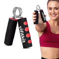 VFK by Xtrim Hand Grip Strengthener with Foam Handle, VShape Hand Gripper for Men, Hand Gripper for Women, Finger Gripper for G