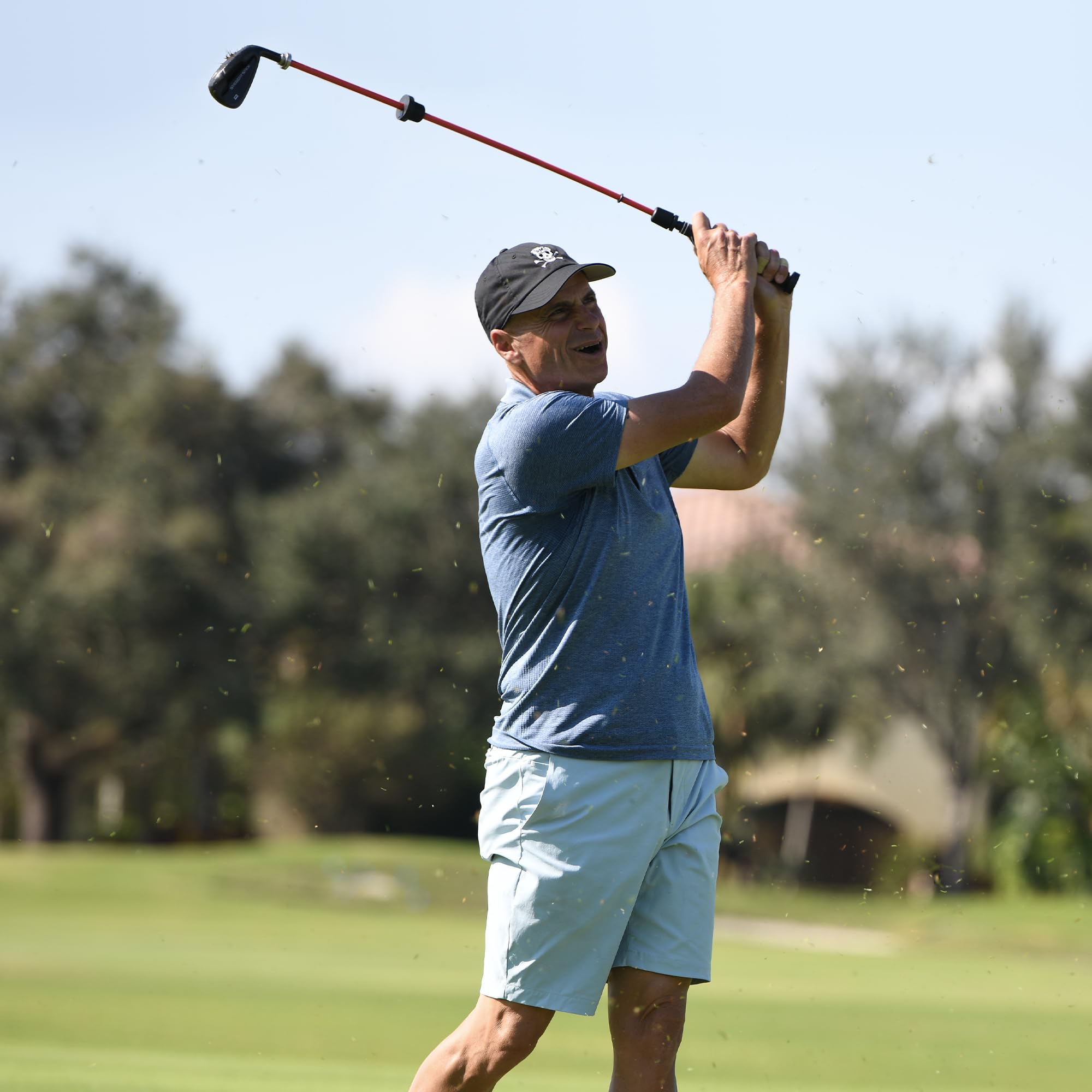Performance Golf Straight Stick - Automatic Swing Trainer For Perfect Golf Swings I Auditory Feedback I Core Mechanics Improveme