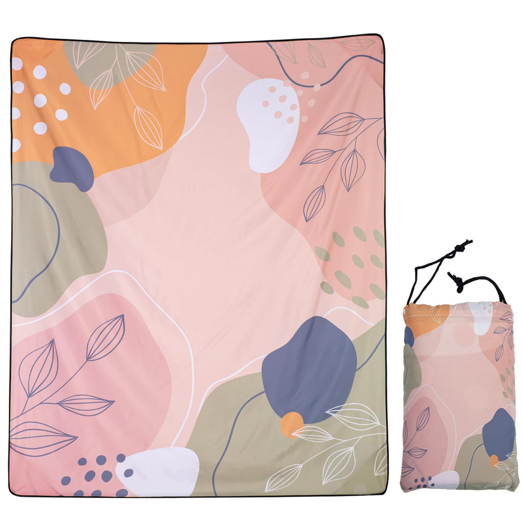 Gealaek Waterproof Picnic Blanket, Sandproof Beach Blanket, 87X71 Inches Extra Large Foldable Outdoor Blanket For Picnic And Bea