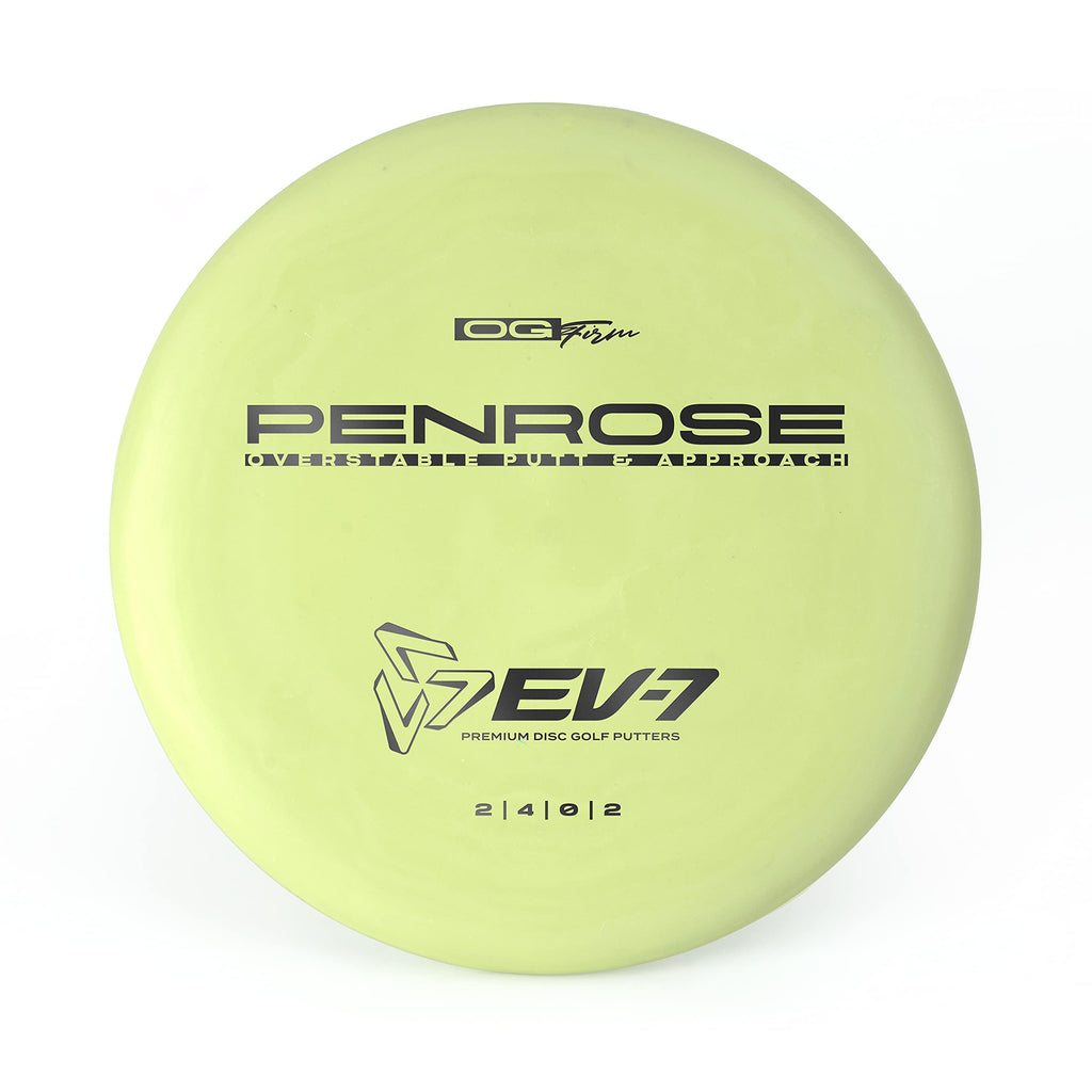 Ev-7 Penrose Disc Golf Putter  Consistent Overstable Disc Golf Putter  Reliable Fade And Stable Flight  Small Bead Disc Golf Put