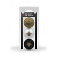 Team Golf Nfl New Orleans Saints 3 Golf Ball Pack Regulation Size Golf Balls, 3 Pack, Full Color Durable Team Imprint