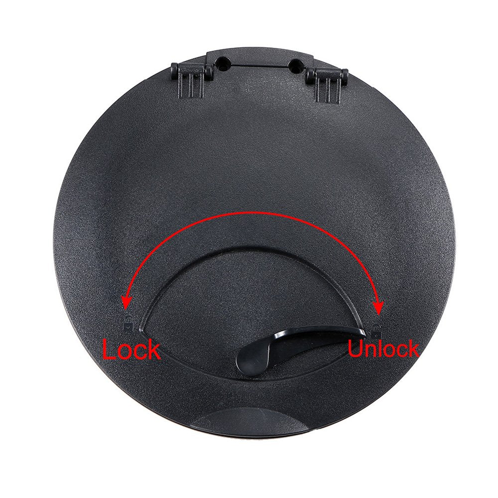 Lixada 9'' Deck Plate Hatch Cover Kit With Storage Bag For Marine Inflatable Boat Kayak Rigging