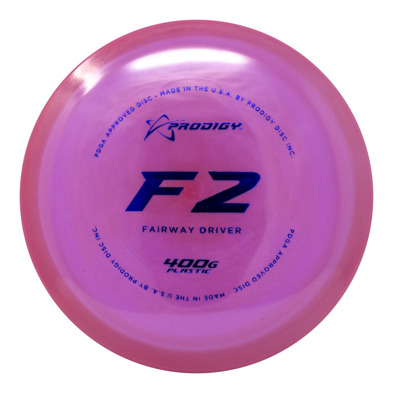 Prodigy Disc 400G Series F2 Fairway Driver Golf Disc [Colors May Vary] - 170-176G