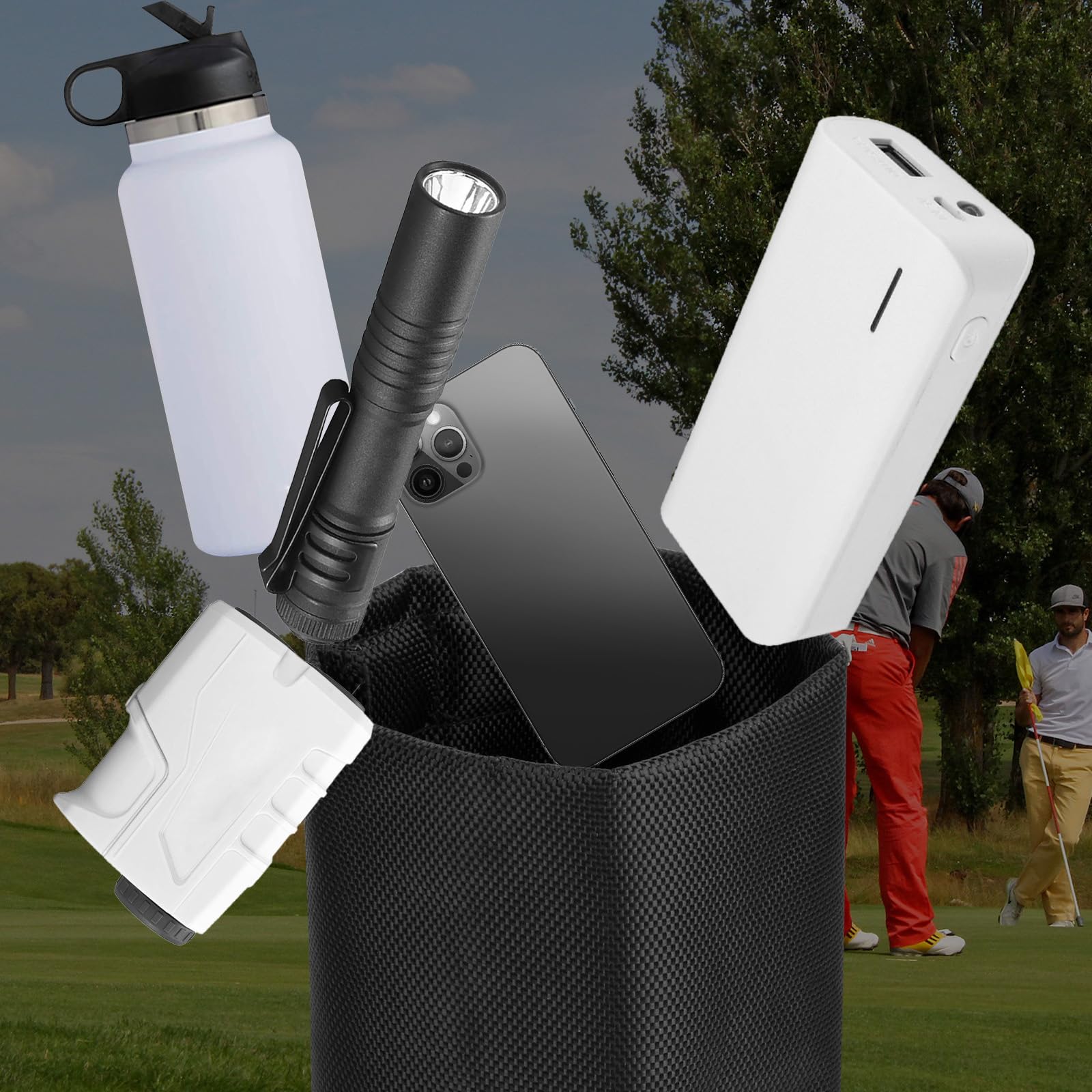 Xxerciz Magnetic Cup Holder For Golf Cart Organizer Rangefinder Holder Mount Drink Bottle Holder Toolbox Forklift Tractor Bus La