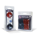 Team Golf Nfl New York Giants 3 Golf Balls And 50 Golf Tees Logo Imprinted Golf Balls (3 Count) & 2-3/4'' Regulation Golf Tees (