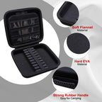 Ltgem Eva Darts Case For All Specifications Of Darts Steel Tip And Soft Tip Darts,Plastic Dartscompatible With 18 Darts And Dart