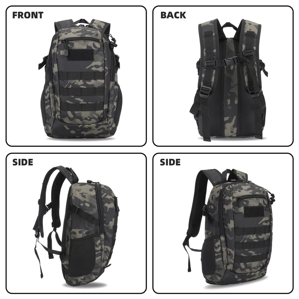 Huntvp 10L/20L/30L Tactical Backpack Military Molle Backpack Rucksack Gear Tactical Assault Pack For Hunting Camping Trekking (2