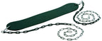 Standard Swingset Seat With Chains | Green | 150Lb Capacity | 58'' Zinc-Plated Chain W/Vinyl Coating | Easy Assembly, Easy Insta