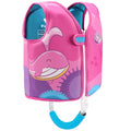 Pottwal Swim Vest for Kids - Swim Jacket for 2-3 Years (33-40LBS) - Puddle Jumper with Adjustable Crotch Strap - Made of Neopren