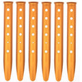 Ogrmar Aluminum Tent Stakes For Camping In Snow And Sand Tent Boating Hiking Backpacking Picnic Shelter Shade Canopy Outdoor Act