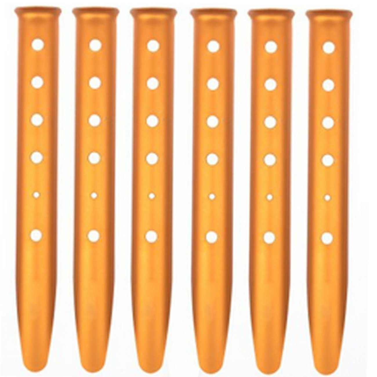 Ogrmar Aluminum Tent Stakes For Camping In Snow And Sand Tent Boating Hiking Backpacking Picnic Shelter Shade Canopy Outdoor Act