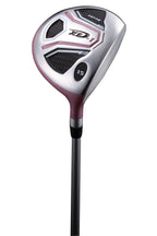Aspire Xd1 Ladies Womens Complete Golf Clubs Set Includes Titanium Driver, S.S. Fairway, Hybrid, 6-Pw Irons, Putter, Bag, 3 H/Cs