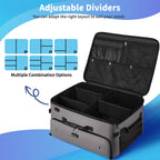 Mogplof Extra Large 2 Layer Golf Trunk Organizer, Golf Gifts for Men Golfers, 20x 14x 10 Water-resistant Car Durable Golf Organi