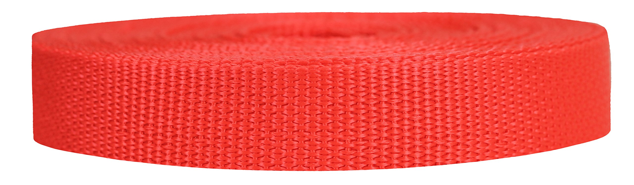 Strapworks Lightweight Polypropylene Webbing - Poly Strapping For Outdoor Diy Gear Repair, Pet Collars, Crafts - 34 Inch By 10, 