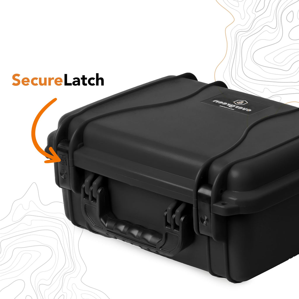 Seahorse 520 Heavy Duty Protective Dry Box Case With Accuform Foam - Tsa Approved/Mil Spec / Ip67 Waterproof/Usa Made For Camera