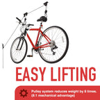 Racor - Pbh-1R, Bike Storage, Garage Pulley Lift