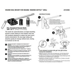Magma Products, Marine Kettle Round Rail Mount, A10-080